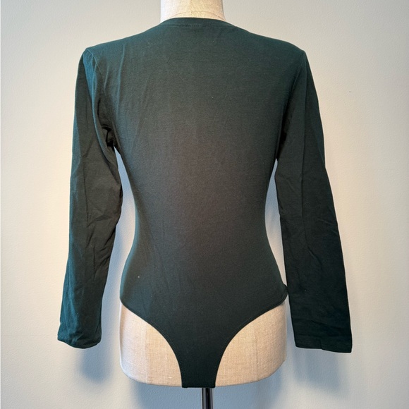 Green Long Sleeve Bodysuit - Picture 4 of 4
